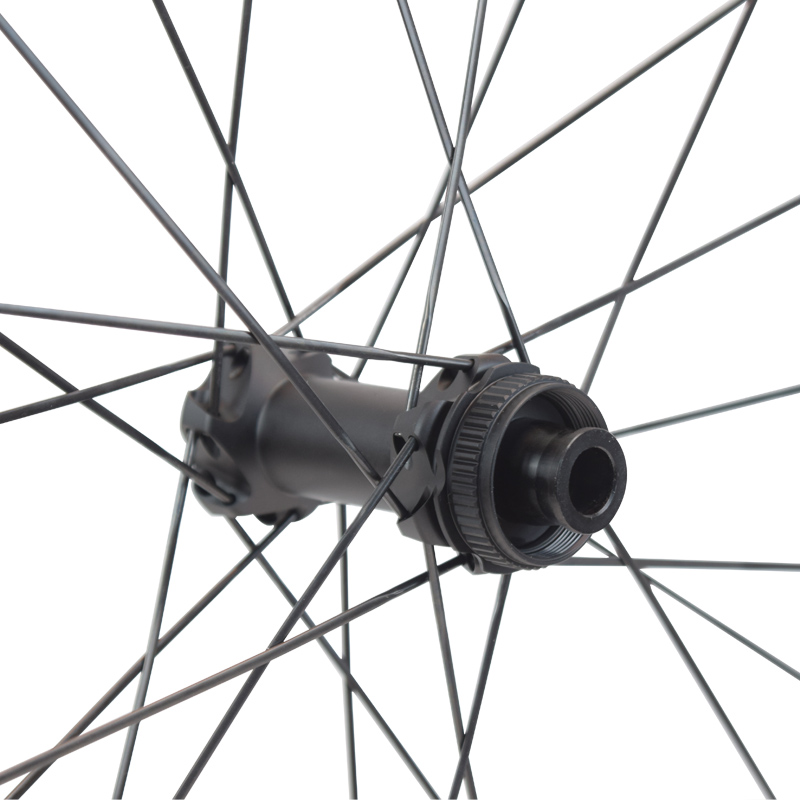 Center lock hub bicycle carbon wheels