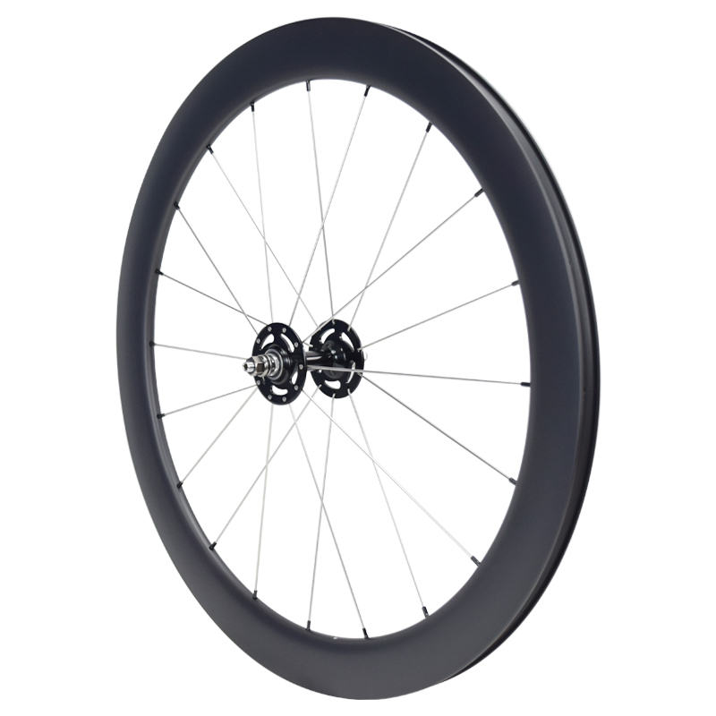 650C single-speed wheel