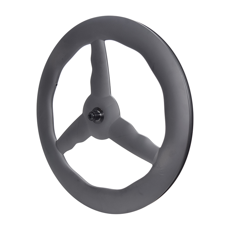 700C carbon tri-spoke wheel